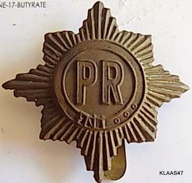 Cape Peninsula Police Reserve - Cap Badge (Pre 1913)