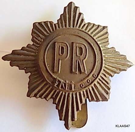 Cape Peninsula Police Reserve - Cap Badge (Pre 1913)