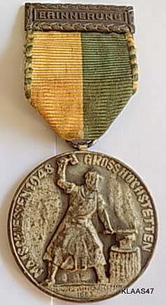 ERINNERUNG MAISCHIESSEN 1948 GROSSHÖCHSTETTEN - Huguenin Le Locle (Reverse)