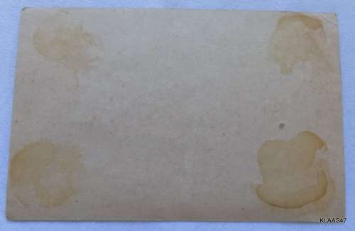 Pre-printed Unused Postkarte - 10 Mark (Deutsches Reich) stamp overprinted Belgien 10 Centimes