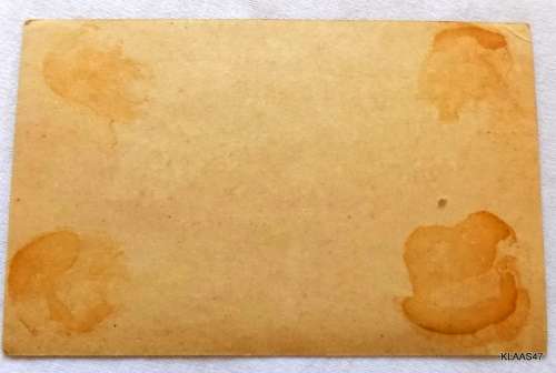 Pre-printed Unused Postkarte - 10 Mark (Deutsches Reich) stamp overprinted Belgien 10 Centimes