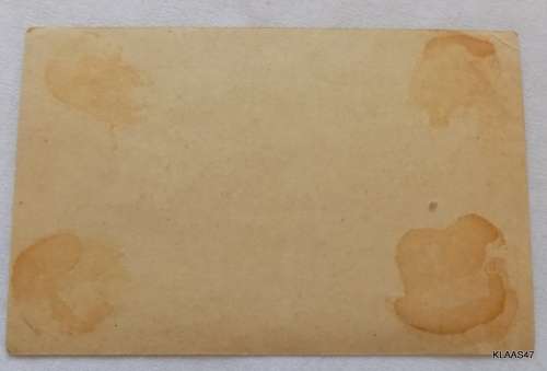 Pre-printed Unused Postkarte - 10 Mark (Deutsches Reich) stamp overprinted Belgien 10 Centimes