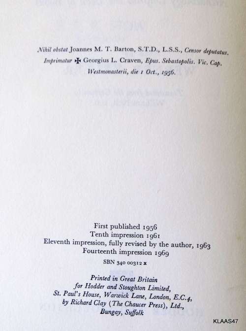 The Bible as History - Werner Keller - Archaeology confirm the Book of Books - Hardcover (No dustcov
