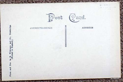 Vintage Post Card - Origin of Bath - Photo and Pub. by R. Wilkinson and Co.Trowbridge. England.c1912