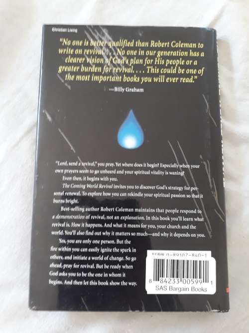 The Coming World Revival - Robert E. Coleman - Hardcover - Foreword by Billy Graham