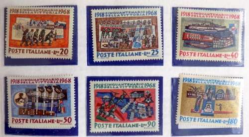 1968 - 23 Mint Stamps Havid mounted in a presentation book issued by Ministry of Post and Telecom