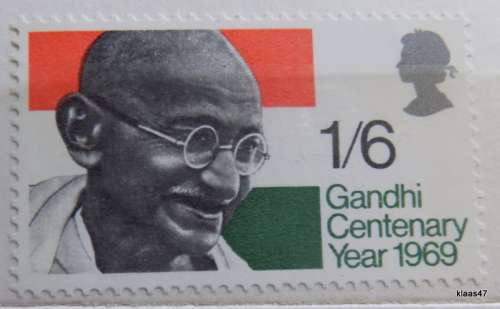 Great Britain - 1969 - Gandhi Centenary Year - 1/6 - 1 MINT STAMP
