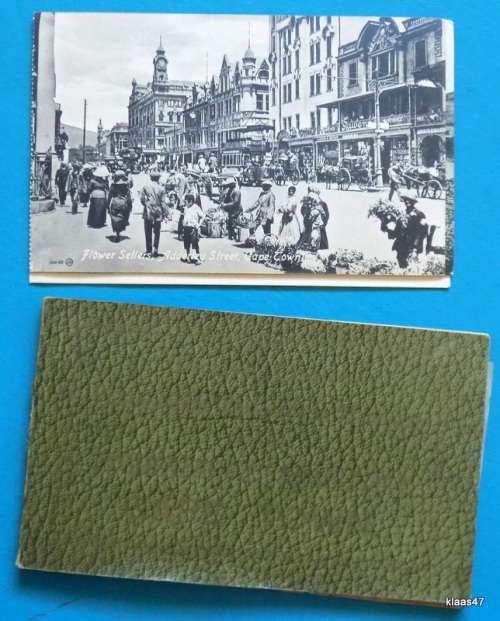 Cape Town Valentine and Sons - Photographic Postcard Souvenir Booklet - with 8 postcards (1916)