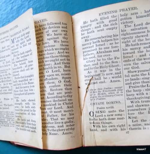 Vintage Anglican Prayer Book - The Book Of Common Prayer (Pocket size)