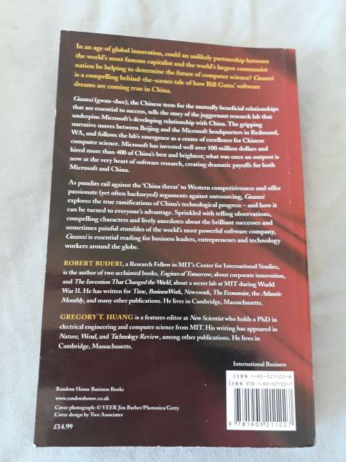 Guanxi by Robert Buderi and Gregory T. Huang - (Paperback)