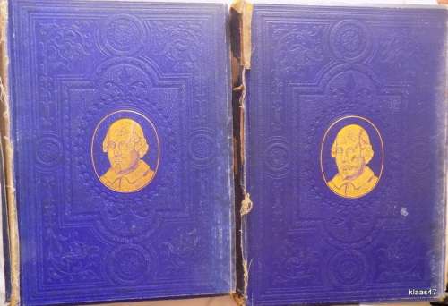 Cassell`s Illustrated Works of Shakespeare - 2 Volumes
