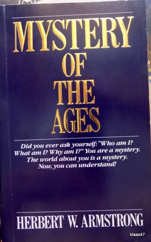 Mystery of the Ages - Herbert W Armstrong - Paperback