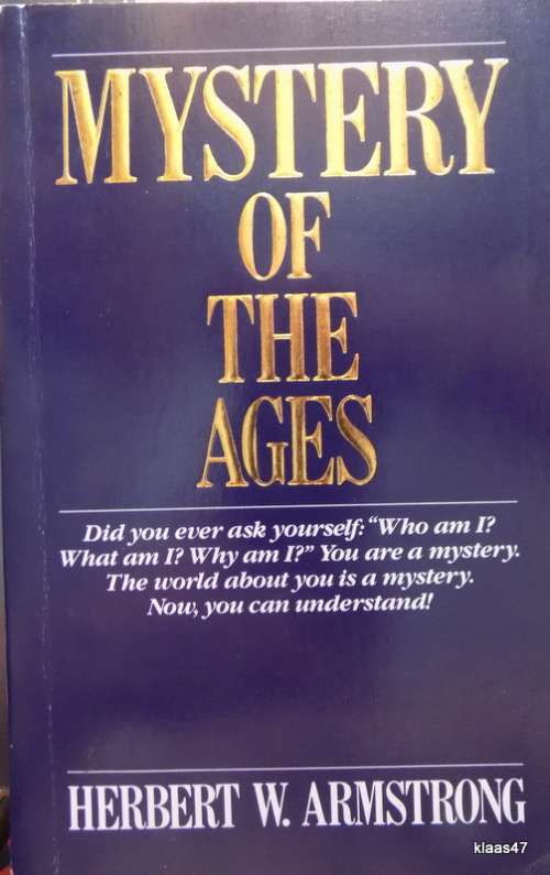 Mystery of the Ages - Herbert W Armstrong - Paperback