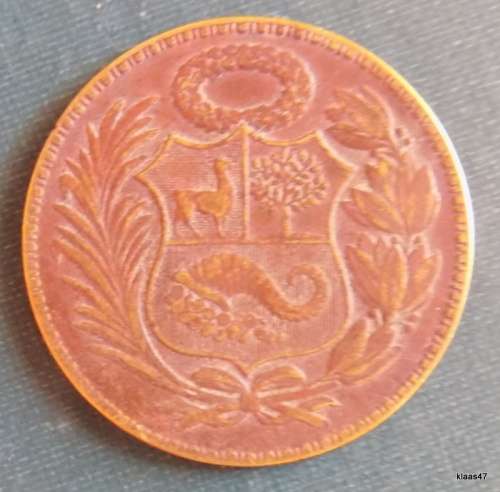 Peru - 1942 - ½ Sol de Oro (Brass)