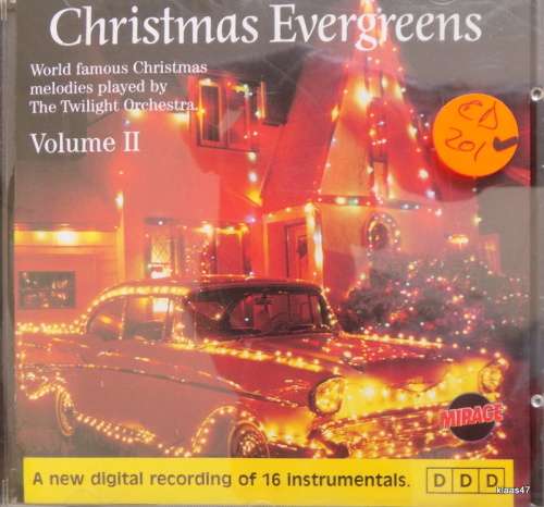 CHRISTMAS  EVERGREENS  VOL 2 - THE TWILIGHT ORCHESTRA - CD - DIGITAL RECORDING
