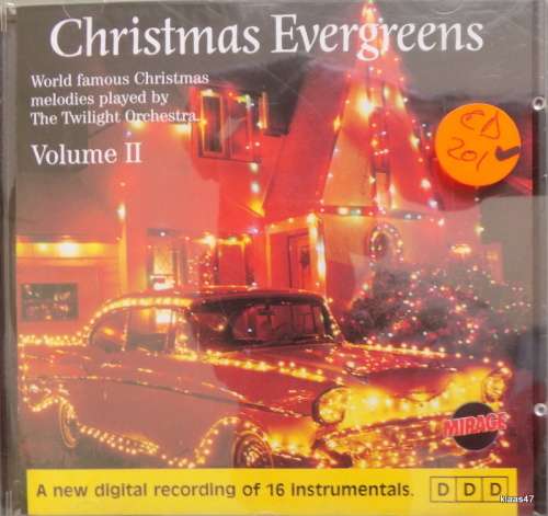 CHRISTMAS  EVERGREENS  VOL 2 - THE TWILIGHT ORCHESTRA - CD - DIGITAL RECORDING