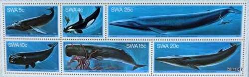South West Africa - Miniature Sheet #5 - 1980 - The Seas Must Live