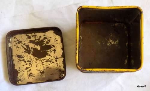 Garfield - I want out! -  Small Tin - - Look at pictures