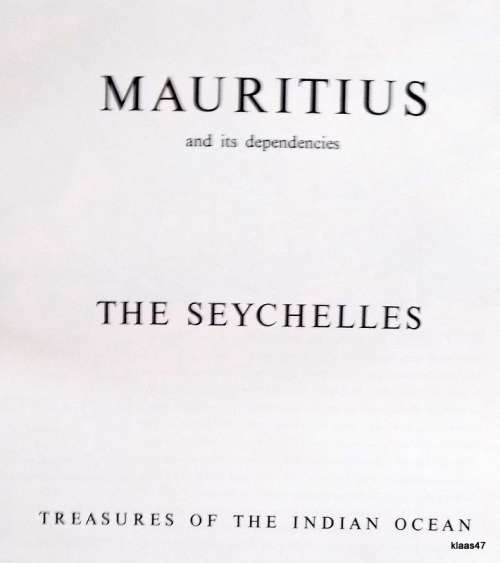 Limited Edition No. 799 - Mauritius and its dependencies The Seychelles - 1965