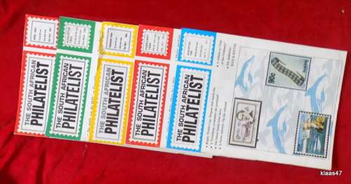 South African Philatelist Magazines - 6 copies - Dated between 1992 and 2004