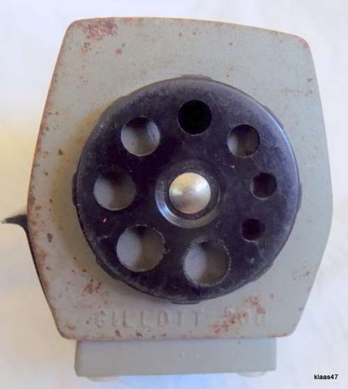 Vintage Gillott 200 Desktop Pencil Sharpener by Joseph Gillott and Sons Ltd England