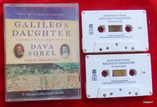 Galileo`s Daughter - Dava Sobel (Read by David Rintoul) Harper Collins Audio Books (2 Casettes)