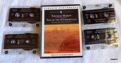 Tess of the D`Urbervilles - Thomas Hardy - Read by Eleanor Bron - Penguin Audiobooks - 4 cassettes