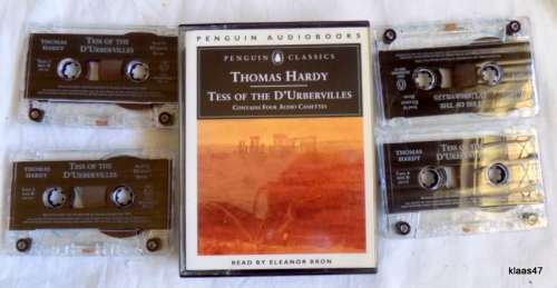 Tess of the D`Urbervilles - Thomas Hardy - Read by Eleanor Bron - Penguin Audiobooks - 4 cassettes
