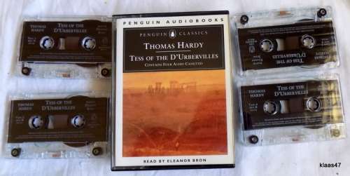 Tess of the D`Urbervilles - Thomas Hardy - Read by Eleanor Bron - Penguin Audiobooks - 4 cassettes