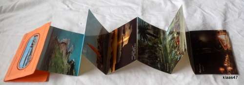 Western Galilee - Palphot  9 post cards folder - Israel 1960`s (Unused)