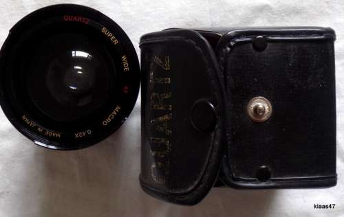 Quartz - Super Wide - AF - Macro - 0.42X - S7/52mm - Made in Japan (Lens Caps and Hard Case)