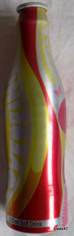 Lovebeing - Empty Aluminium  Coca-Cola M5 Europe bottle (200ml)