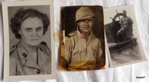 3 War Time Photographs - One dated 21.8.33 (LOT 3)