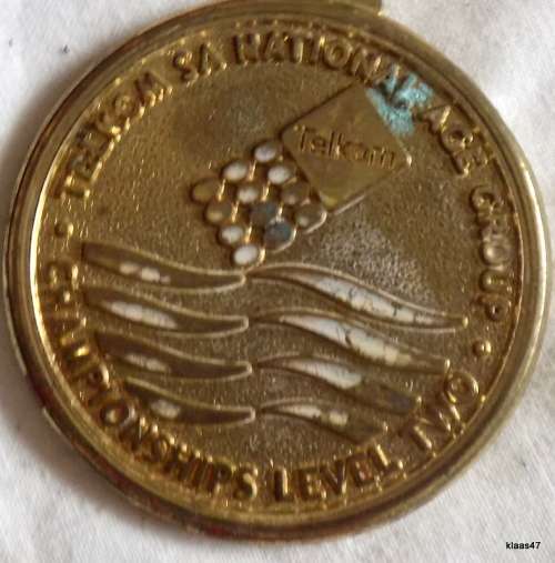 Medal - Swimming South Africa - Telkom SA National Age Group - Championships Level Two - 2005 1000km