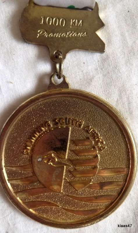 Medal - Swimming South Africa - Telkom SA National Age Group - Championships Level Two - 2005 1000km