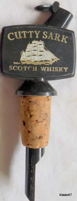 CUTTY SARK Whisky Pourer Spout  Stopper - Plastic