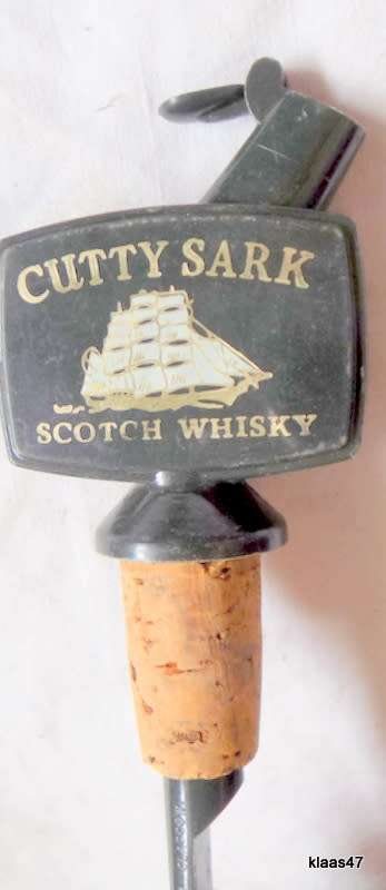 CUTTY SARK Whisky Pourer Spout  Stopper - Plastic