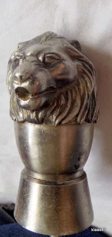 Vintage -1950`s - Metal - Lion Head - Bottle Stopper/Pourer