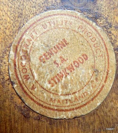 Vintage Genuine South African Stinkwood Box