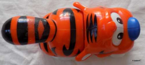 Fisher Price - 2002 Mattel - Growling Tiger Flashlight (Battery not included)