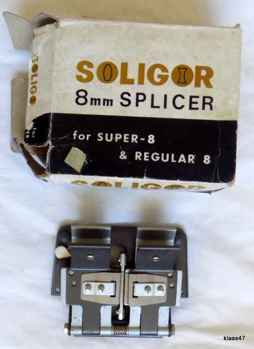 Soligor - 8mm Splicer - for Super-8 and Regular 8 (In original box)