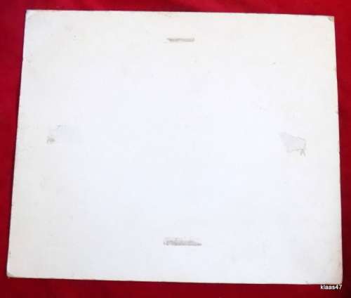 Vintage - Wedding Photo - Black and White, signed - Mounted on cardboard) Unframed