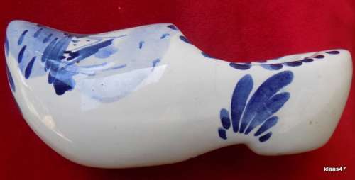 Delft Holland Blue and White Clog Ashtray