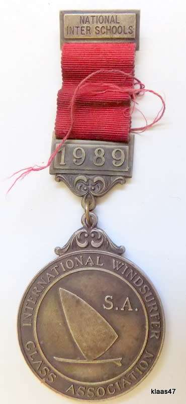 1989 - International Windsurfer Class Association - SA - Med Wt - Medallion