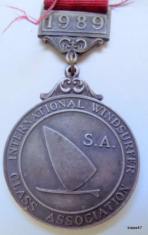 1989 - International Windsurfer Class Association - SA - Med Wt - Medallion