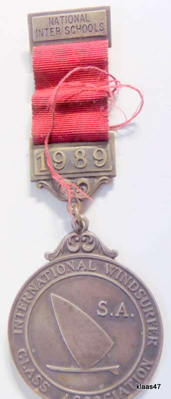 1989 - International Windsurfer Class Association - SA - Med Wt - Medallion