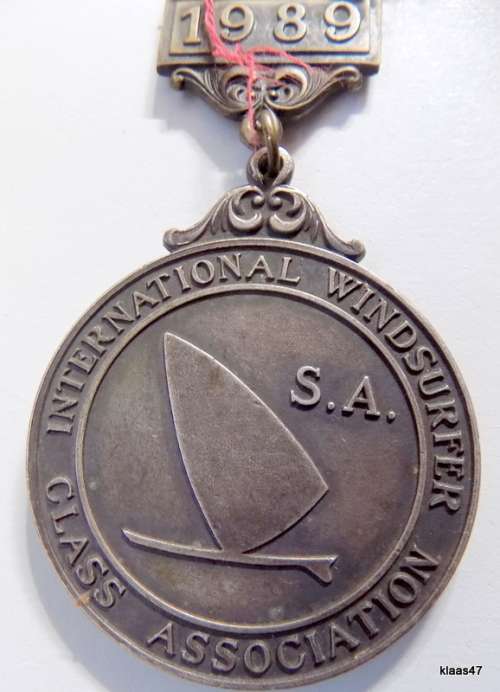 1989 - International Windsurfer Class Association - SA - Med Wt - Medallion