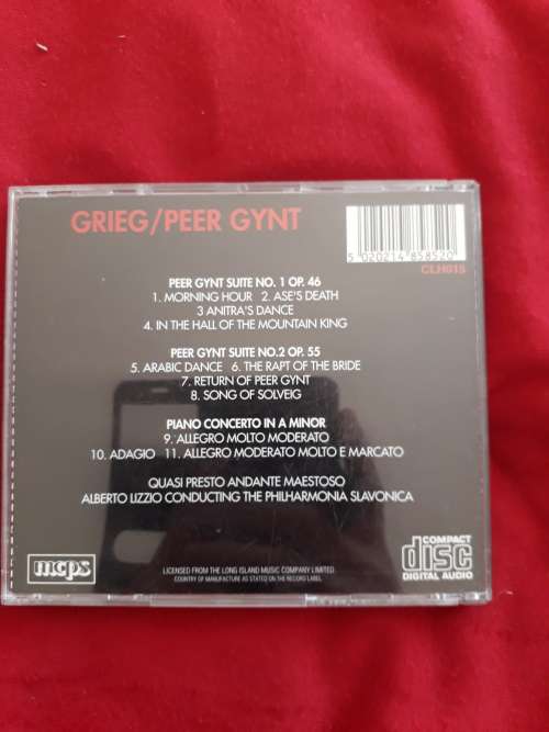 Music Goes On - Grieg/Peer Gynt - CD