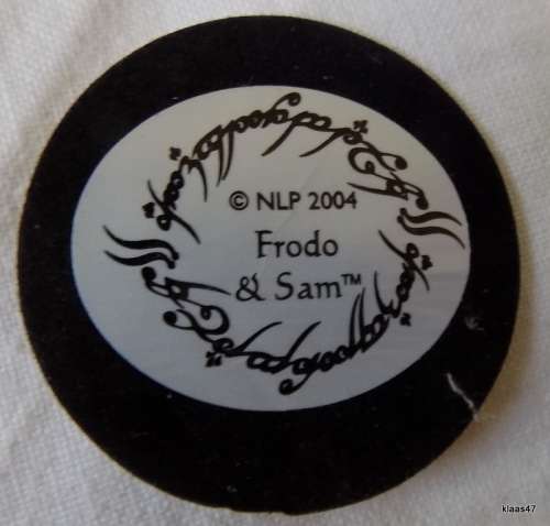 Lord of the Rings - Frodo and Sam - Lead cast, hand painted figurine - NLP 2004 - In original box