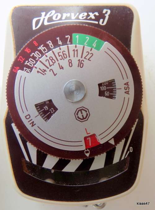 Vintage - Horvex 3 - Light Meter - Metrawatt A.G. - Made in Germany - In case - no strap
